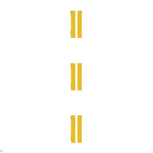 Screenshot of Double Broken line, yellow, variant 5