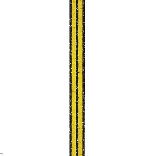 Screenshot of Double Solid line, yellow on black, variant 5