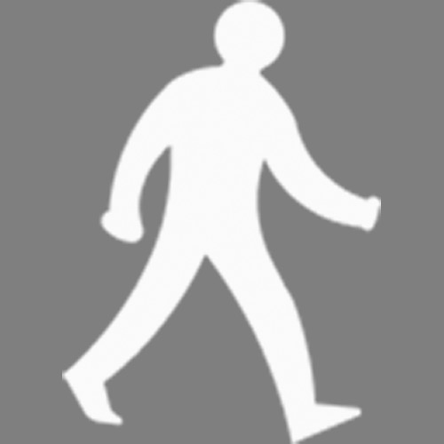 Screenshot of Pedestrian Only Route