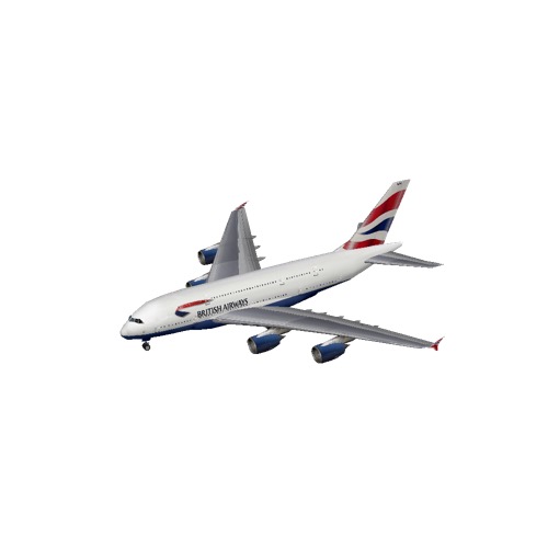 Screenshot of A380 British Airways