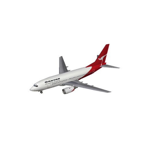 Screenshot of B737-700 Qantas
