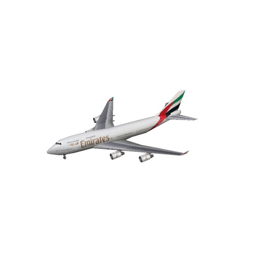 Screenshot of B747-400 Emirates