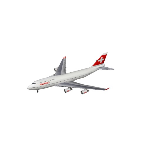 Screenshot of B747-400 Swiss
