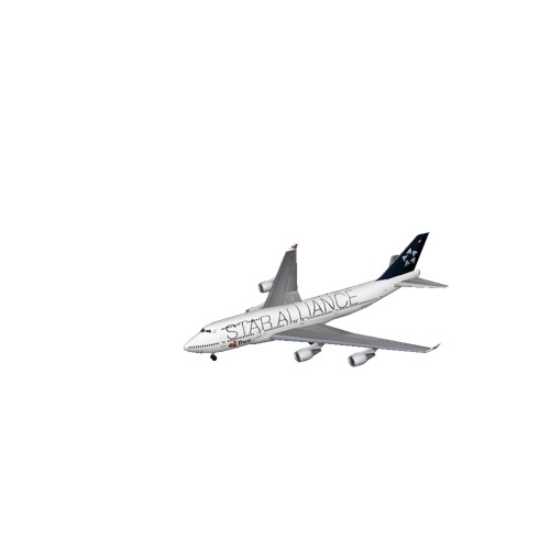 Screenshot of B747-400 Thai Airways (Star Alliance)