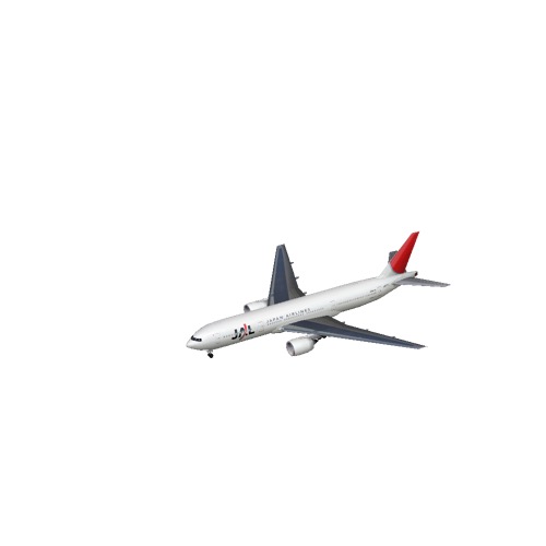 Screenshot of B777-200 Japan Airlines