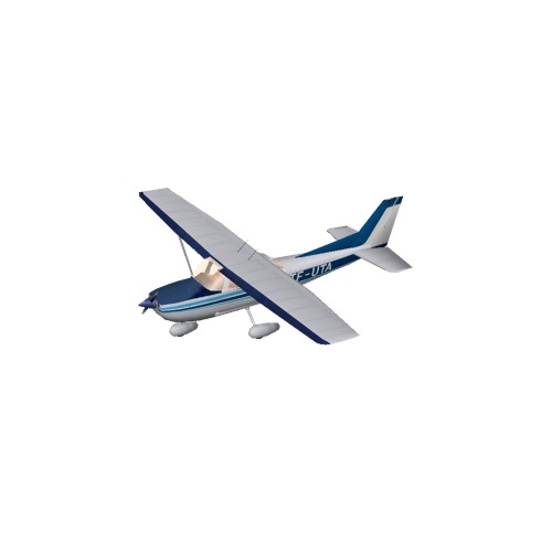 Screenshot of Cessna 172 Blue Variant 4