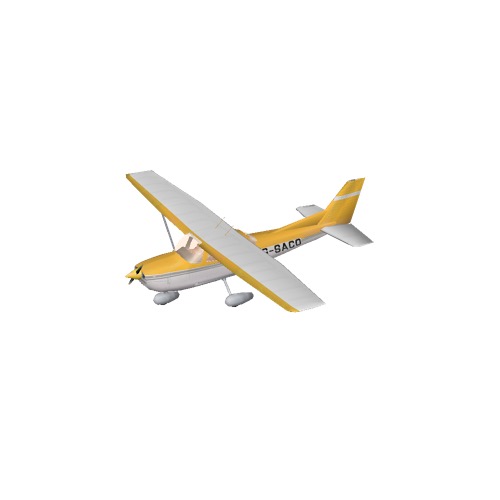 Screenshot of Cessna 172 Yellow Variant 3