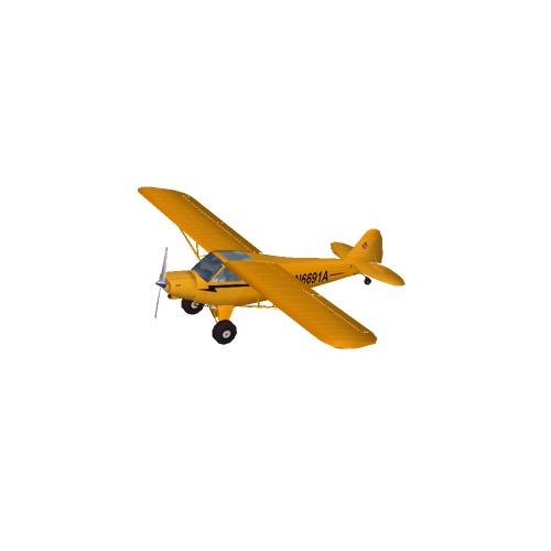 Screenshot of Piper PA18 Super Cub