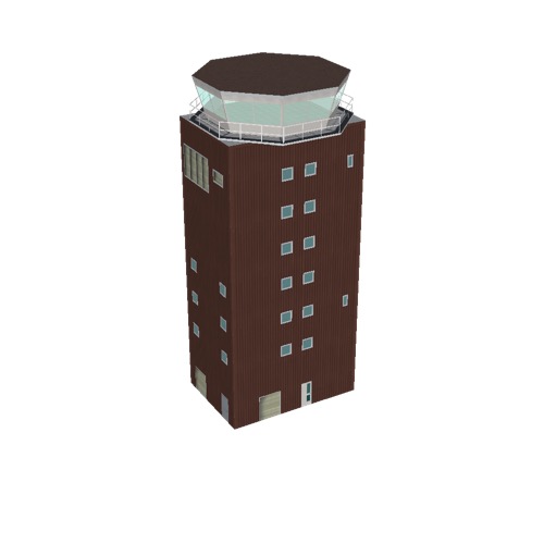 Screenshot of Tower, concrete, modern, 27.5m, brown