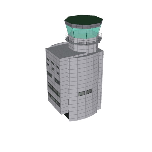 Screenshot of Tower, concrete, modern, 28m, grey