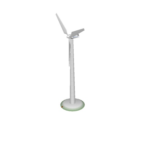 Screenshot of Wind Turbine, 3-bladed, 60m
