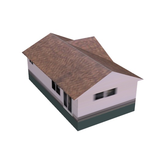 Screenshot of House, Wooden, Single Storey, Large, Pink