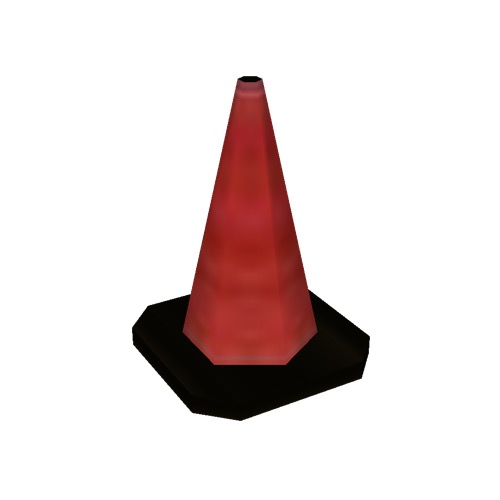 Screenshot of Traffic Cone, Large, Red