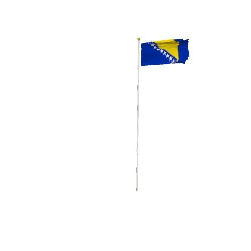 Screenshot of Flag, Bosnia and Herzegovina