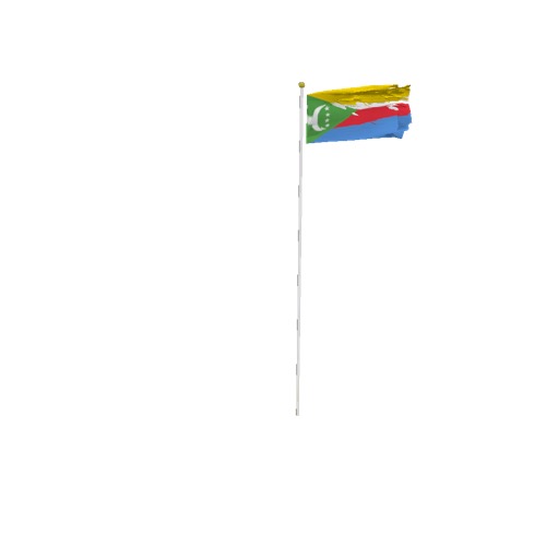 Screenshot of Flag, Comoros Islands