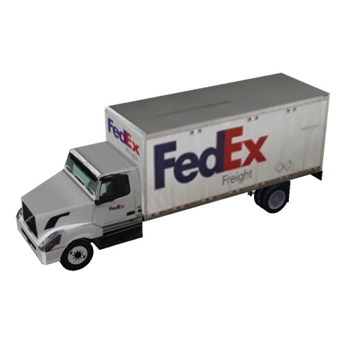 Screenshot of Box truck, 2-axle, FedEx®