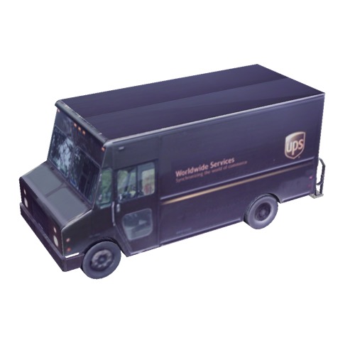 Screenshot of Box van, UPS®