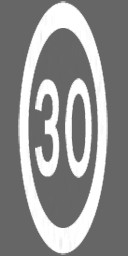Screenshot of Ground traffic marking - Speed Limit (30)