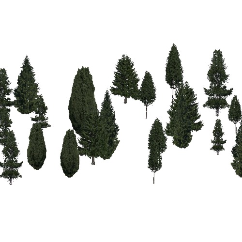 Screenshot of Conifer dense, hot, dry