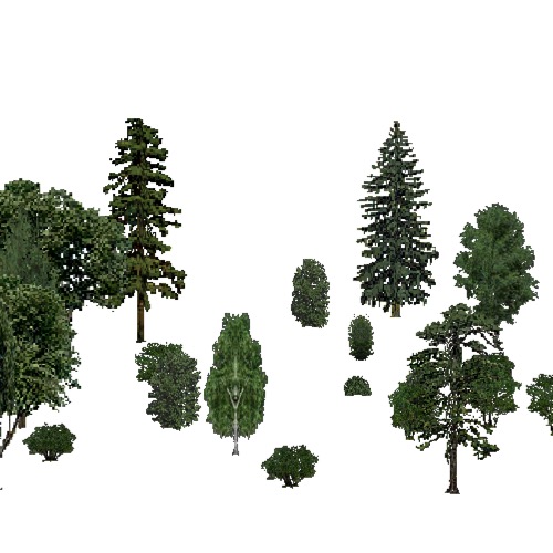 Screenshot of European Forest, Alpine, Shrub