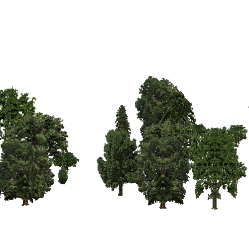 Screenshot of European Forest, Pannonian, Shrub