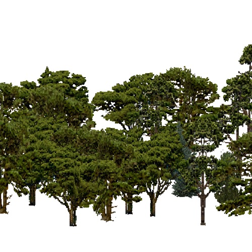 Screenshot of European Forest, Steppic, Conifer