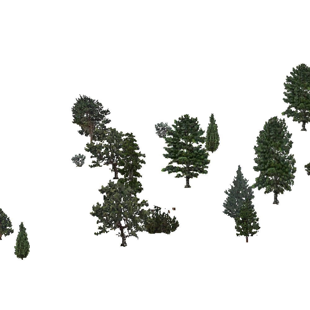 Screenshot of USA Forest, Intermountain Semi Desert, Evergreen Sparse