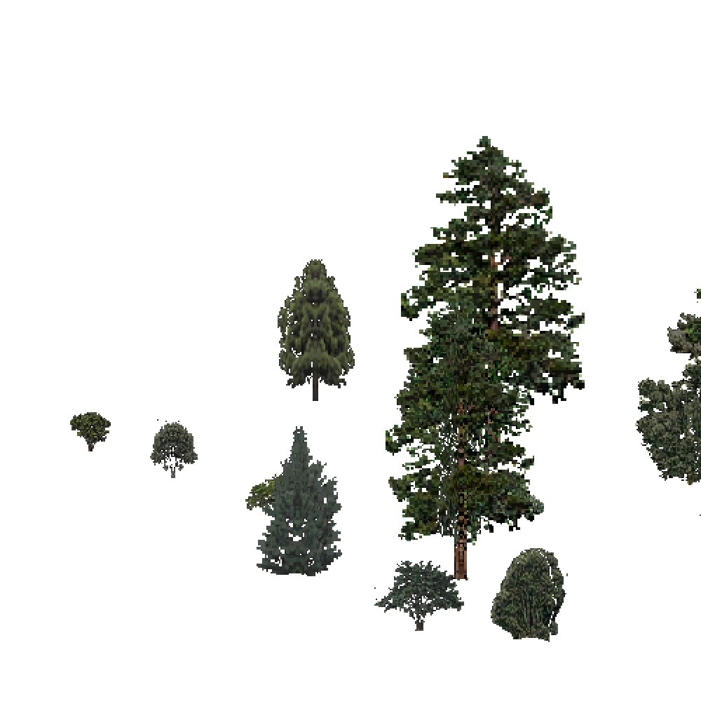 Screenshot of USA Forest, Intermountain Semi Desert And Desert, Mixed Sparse