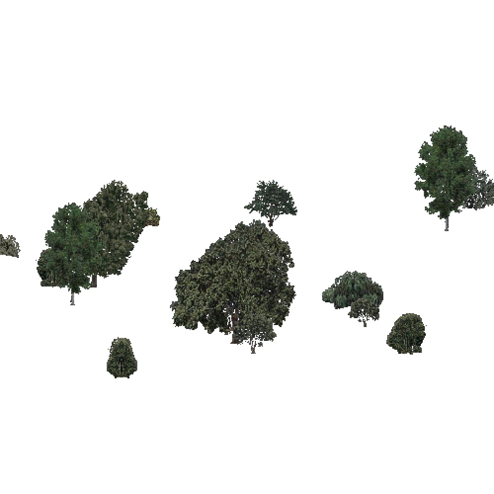 Screenshot of USA Forest, Nevada Utah Mountains, Deciduous Sparse