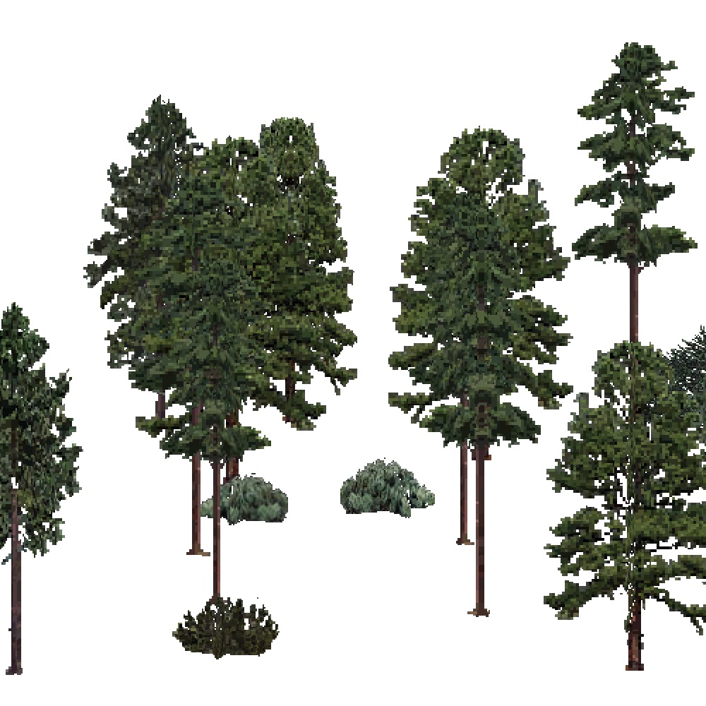 Screenshot of USA Forest, Ouachita, Evergreen Sparse