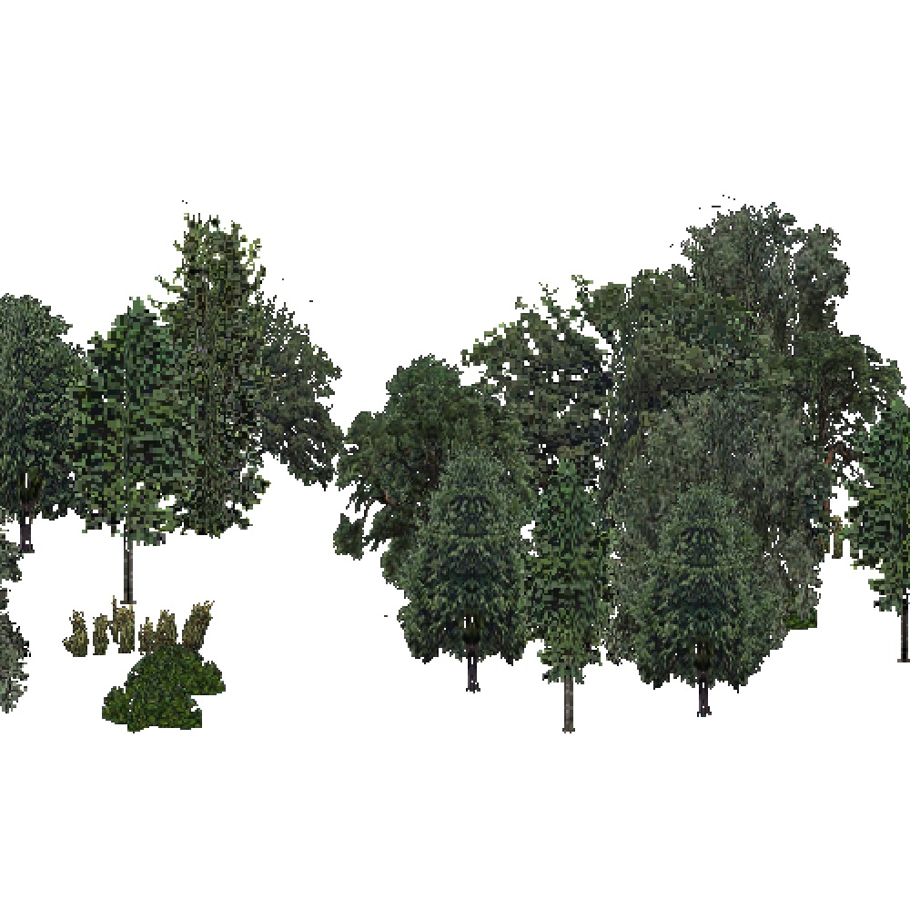 Screenshot of USA Forest, Sierran Steppe Sequoias, Woodywetland