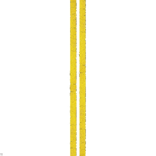 Screenshot of Double Solid line, yellow, variant 2