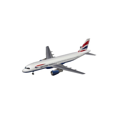 Screenshot of A320 British Airways