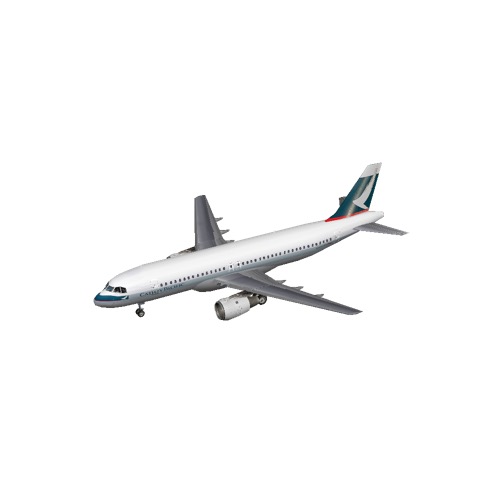 Screenshot of A320 Cathay Pacific