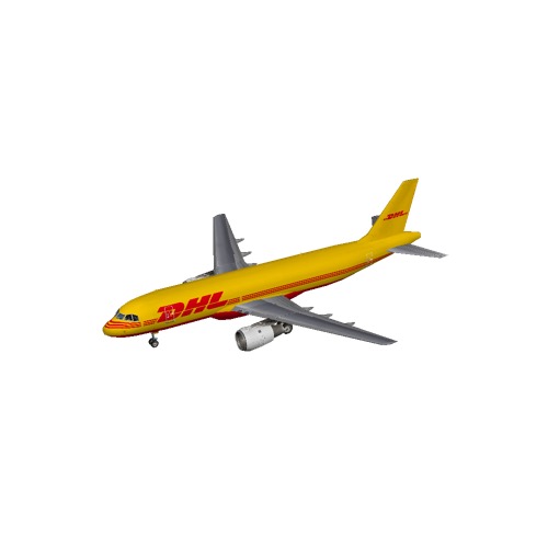 Screenshot of A320 DHL