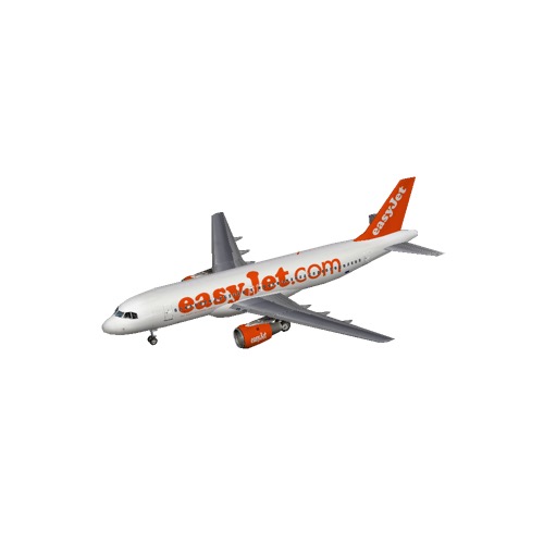 Screenshot of A320 easyJet