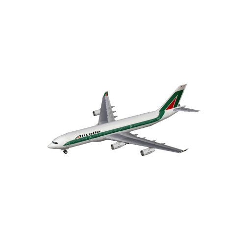 Screenshot of A340 Alitalia