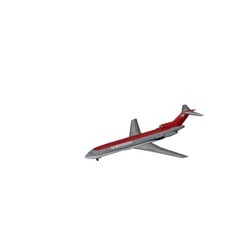 Screenshot of B727-200 Northwest