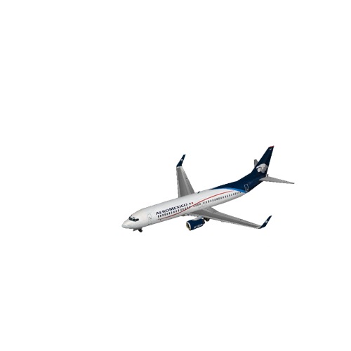 Screenshot of B737-800 Aeromexico