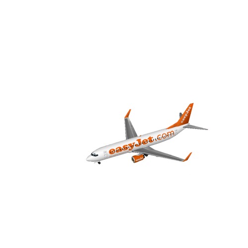 Screenshot of B737-800 easyJet