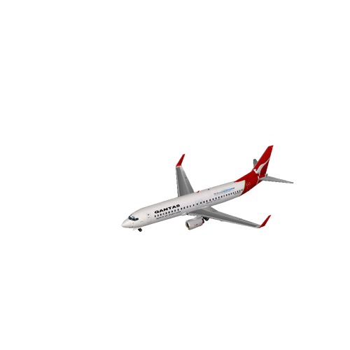 Screenshot of B737-800 Qantas