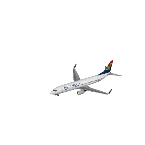 Screenshot of B737-800 South African Airways