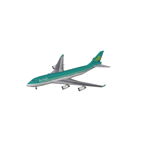 Screenshot of B747-400 Aer Lingus