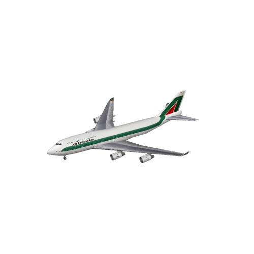 Screenshot of B747-400 Alitalia