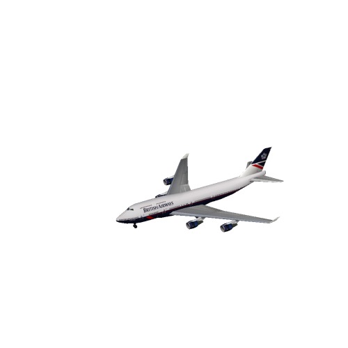 Screenshot of B747-400 British Airways (1984-1997 livery)