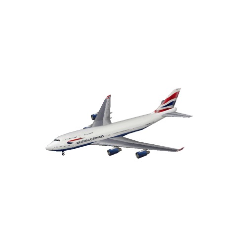 Screenshot of B747-400 British Airways