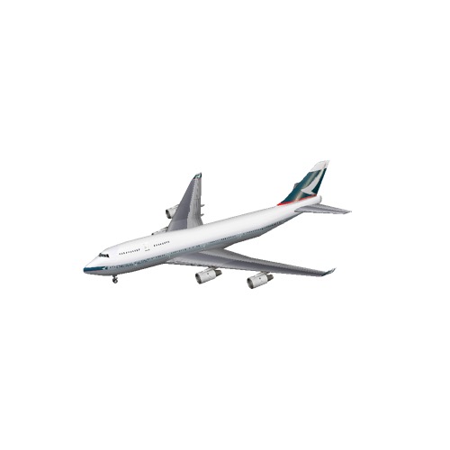 Screenshot of B747-400 Cathay Pacific