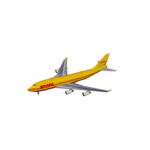 Screenshot of B747-400 DHL