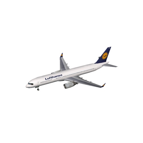 Screenshot of B757-200 Lufthansa
