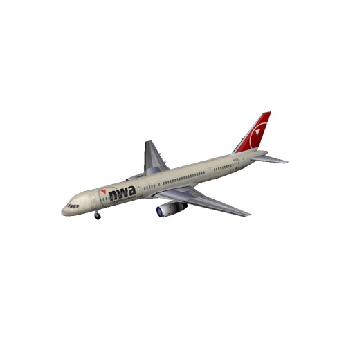 Screenshot of B757-300 Northwest Airlines